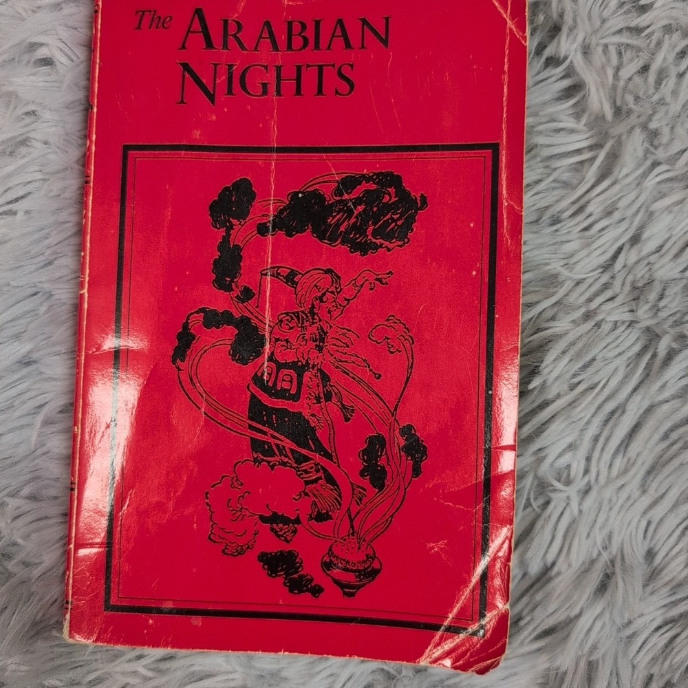 The Arabian Nights intro by Oton Lowe Illustrations Vintage 1961